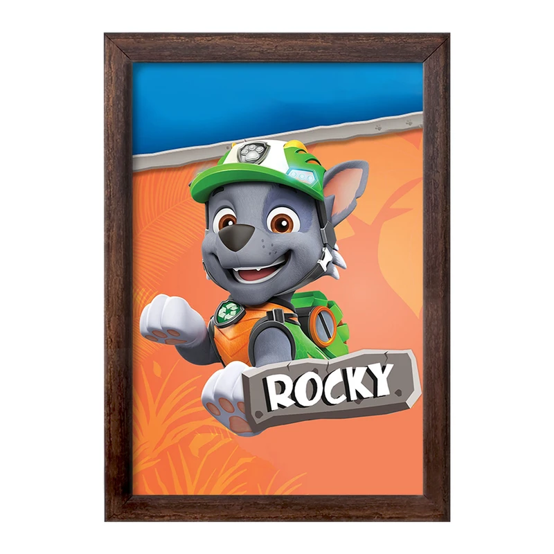 تابلو خندالو طرح انیمیشن سگ های نگهبان کد 26934