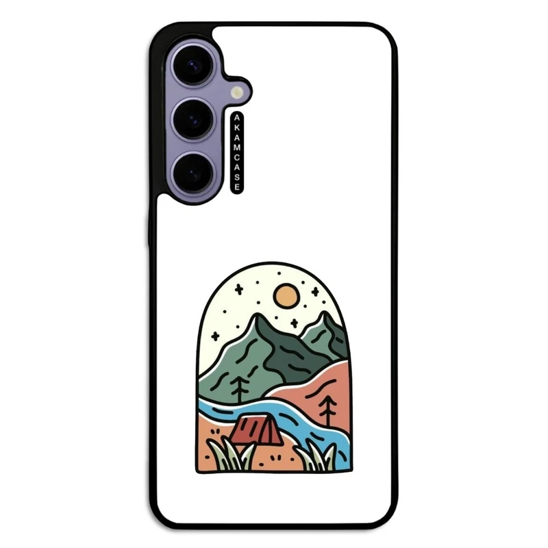 کاور آکام مدل AMC-WSGS24P-MOUNTAINS-19 مناسب برای گوشی موبایل سامسونگ Galaxy S24 Plus