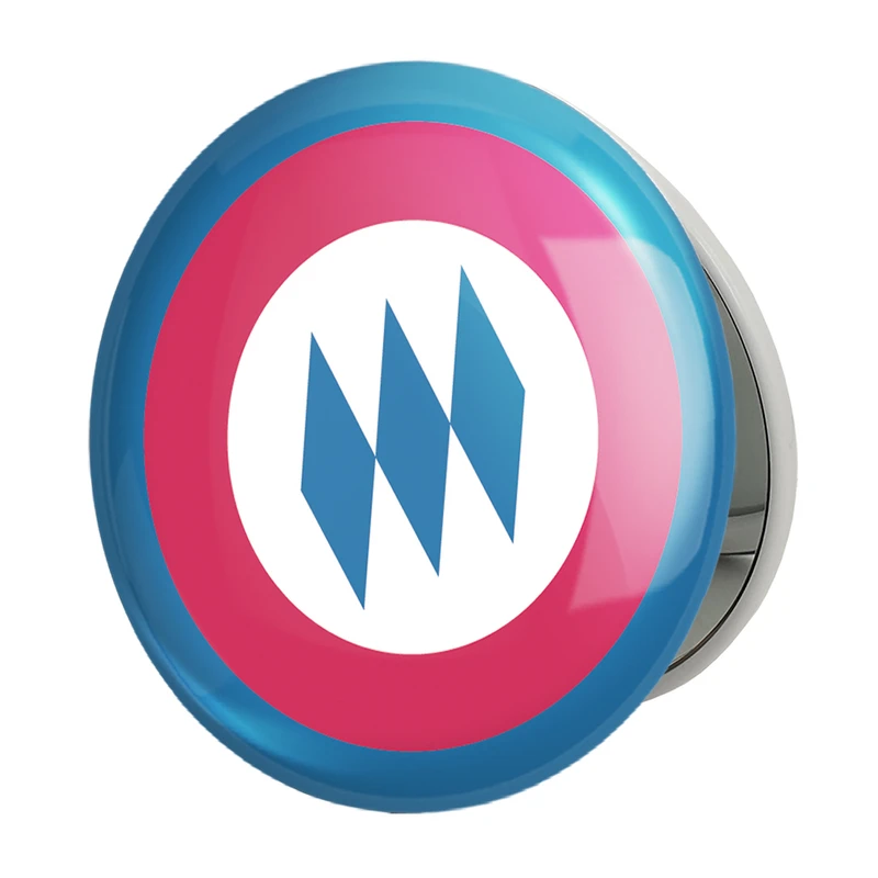 آینه جیبی خندالو طرح باشگاه بایرن مونیخ Bayern Munich مدل تاشو کد 2064 