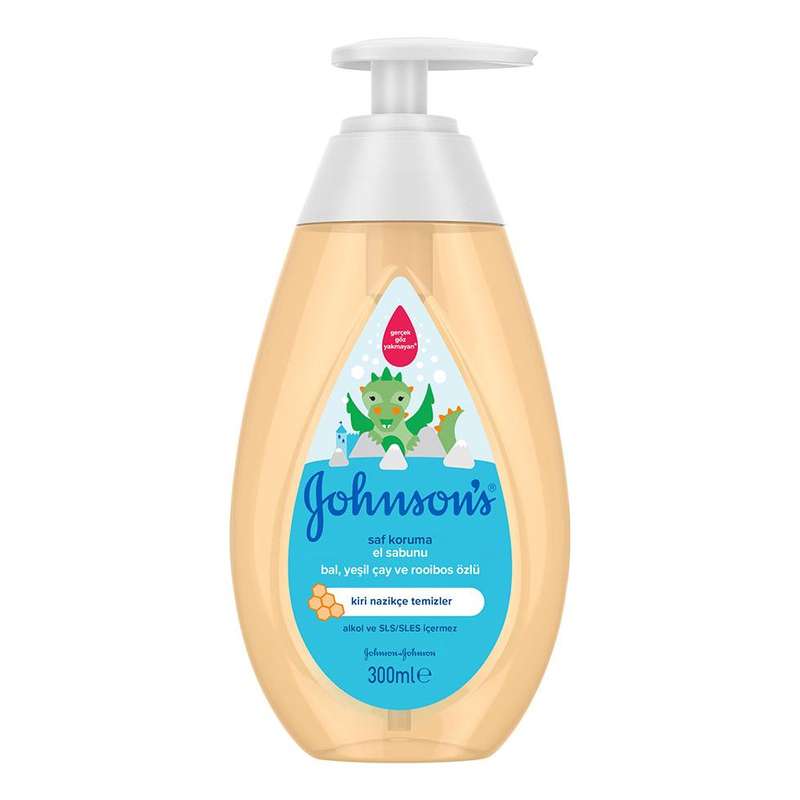 مایع صابون کودک جانسون مدل saf koruma حجم 300 میلی لیتر