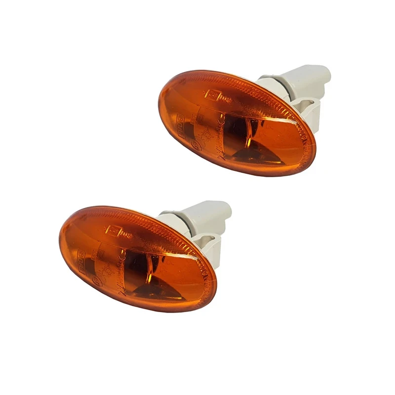 چراغ راهنما گلگیر خودرو کالانیکس مدل LIGHT-207ORG-100384 مناسب برای پژو 207 مجموعه 2 عددی