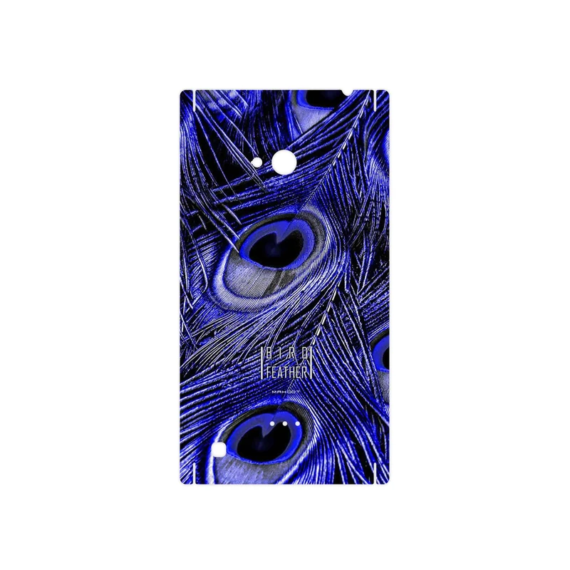 برچسب پوششی ماهوت مدل Purple Feather مناسب برای گوشی موبایل نوکیا Lumia 720