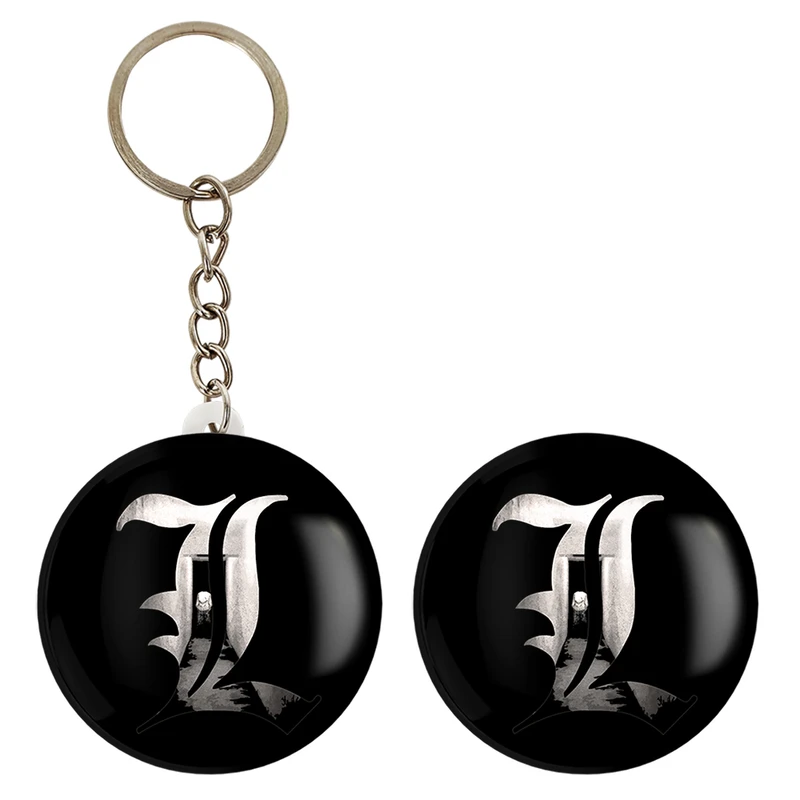 پیکسل خندالو مدل نماد ال انیمه دفترچه مرگ کد 11314 به همراه جاکلیدی