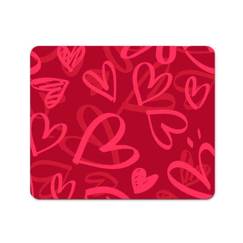 ماوس پد پاد آفرین طرح قلب کد 889 سایز 19*24 سانتی متر
