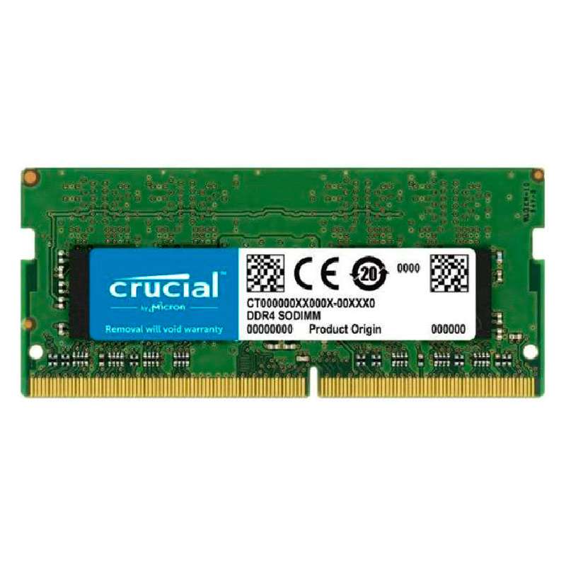 رم لپ تاپ DDR4 تک کاناله 3200 مگاهرتز CL22 کروشیال مدل CT16G4SFRA32A ظرفیت 16 گیگابایت رم لپ تاپ DDR4 تک کاناله 3200 مگاهرتز CL22 کروشیال مدل CT16G4SFRA32A ظرفیت 16 گیگابایت