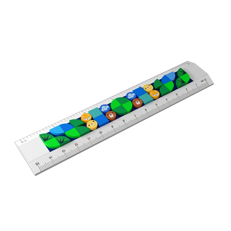 خط کش 15 سانتی متری آپ تاپ مدل لگویی کد 502