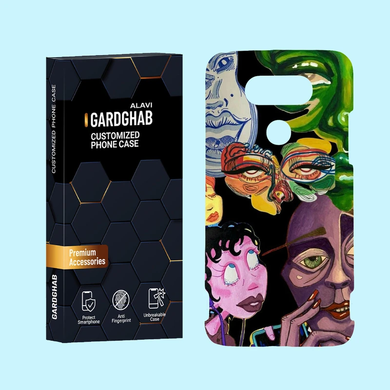 کاور گارد قاب علوی مدل هنری مناسب برای گوشی موبایل ال جی G5