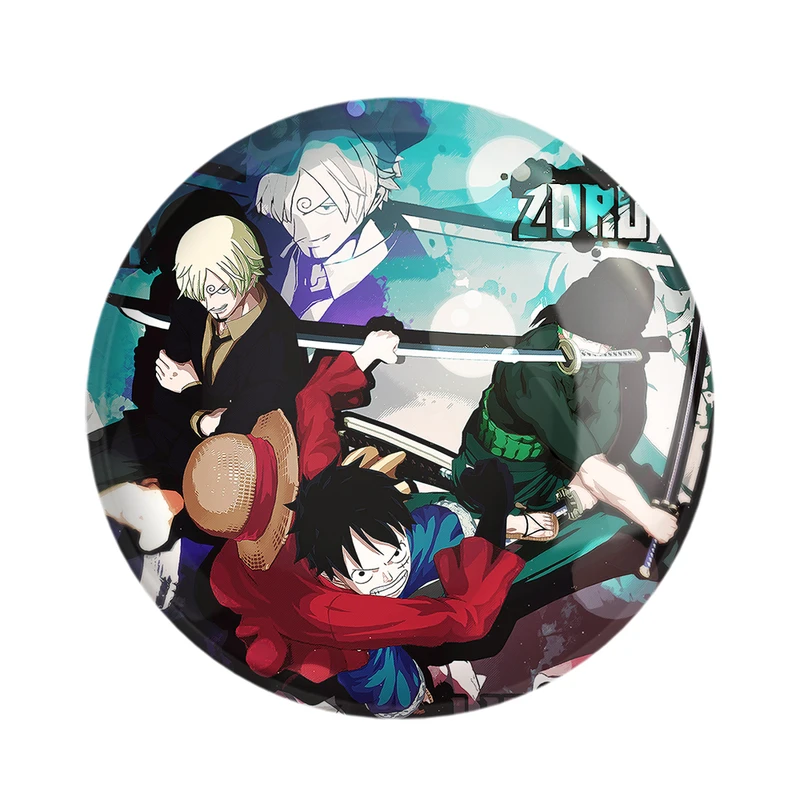 مگنت خندالو طرح زورو و لوفی و سانجی انیمه وان پیس One Piece کد 17246