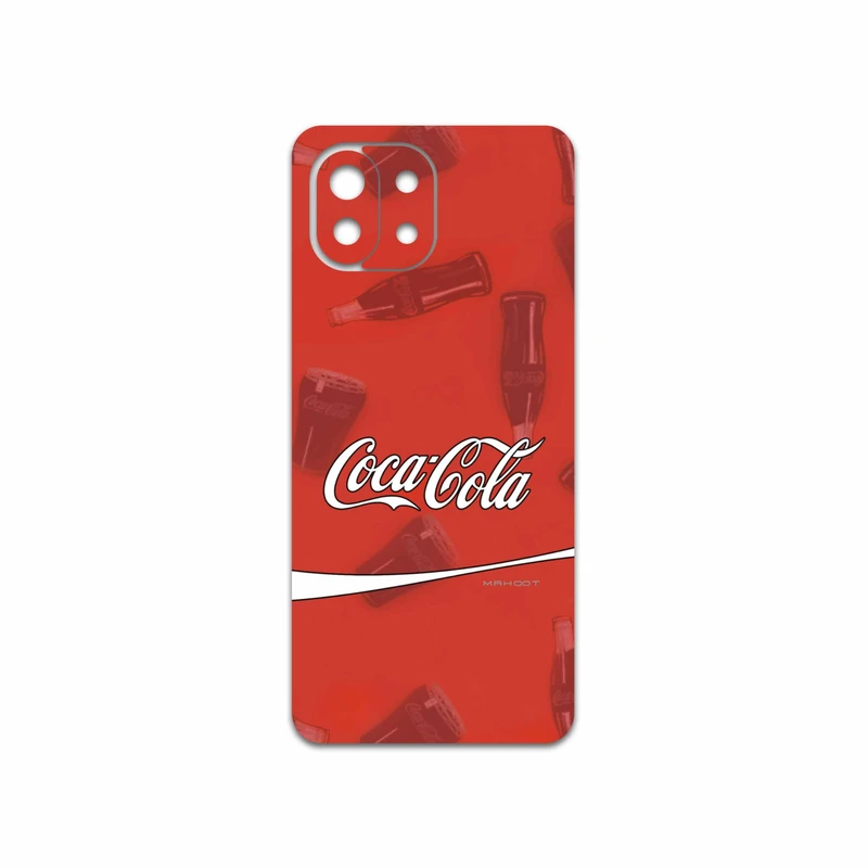 برچسب پوششی ماهوت مدل Coca-Cola-Logo مناسب برای گوشی موبایل شیائومی MI 11 LITE