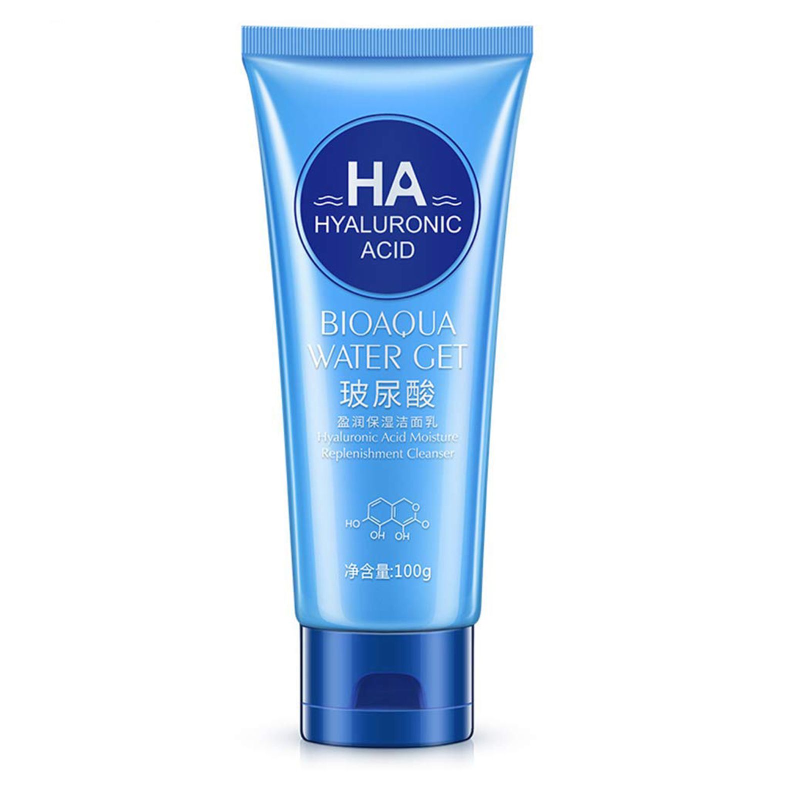 فوم شستشو صورت بایو آکوا مدل هیالورونیک اسید حجم 100 میلی لیتر - - 3