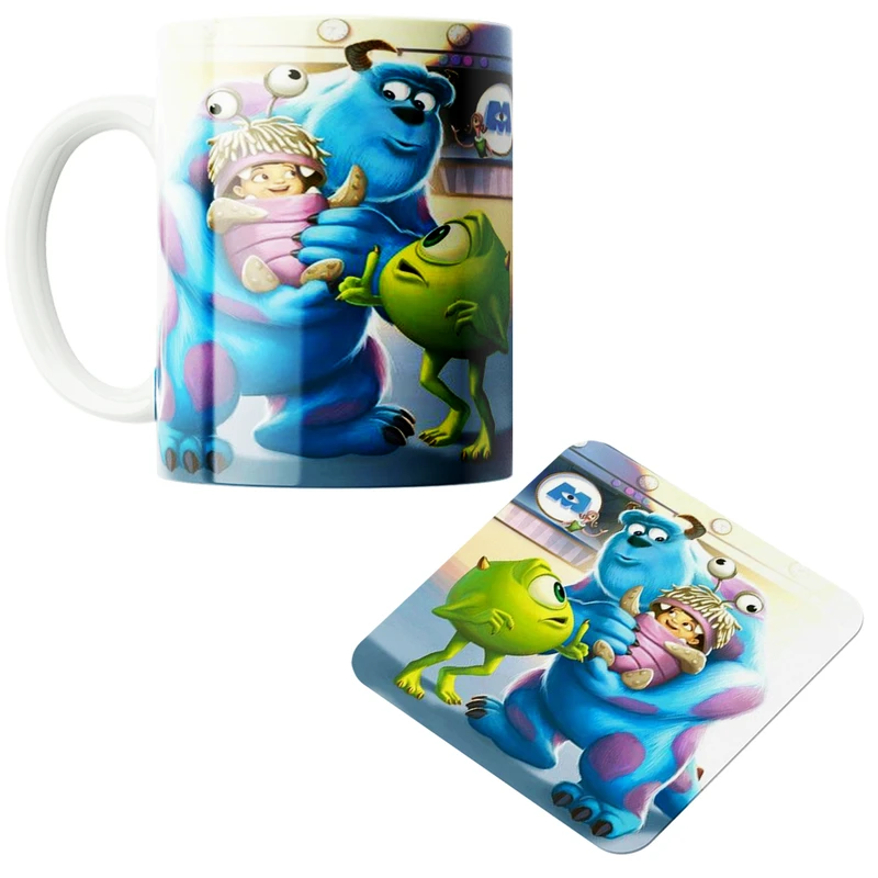 ماگ پاد آفرین مدل سالیوان کد z51 به همراه زیر لیوانی