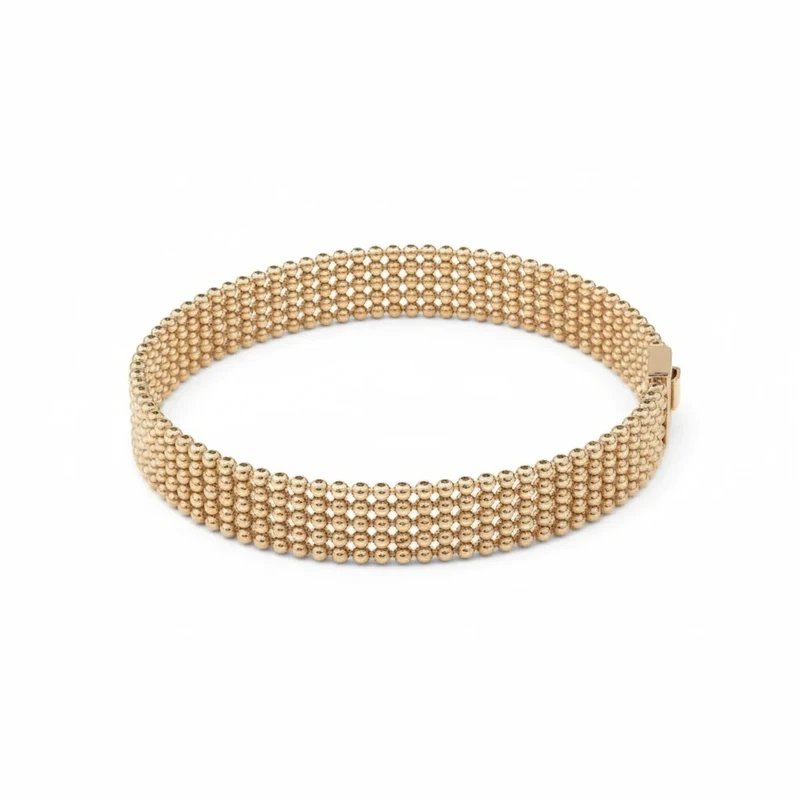 دستبند زنجیری زنانه ژوپینگ مدل X001119480