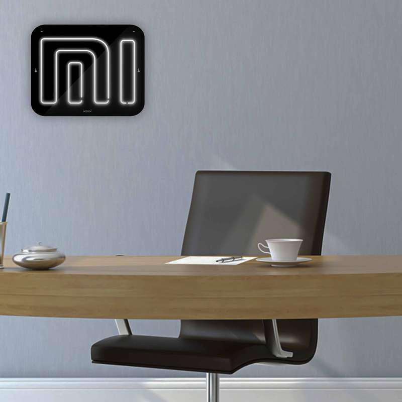 چراغ دیواری نئون دیزاین مدل Xiaomi-BL_WHT