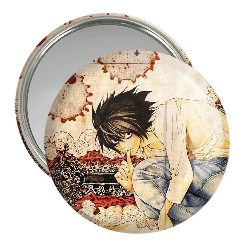 آینه جیبی خندالو مدل ال لاولیت انیمه دفترچه مرگ کد 11298