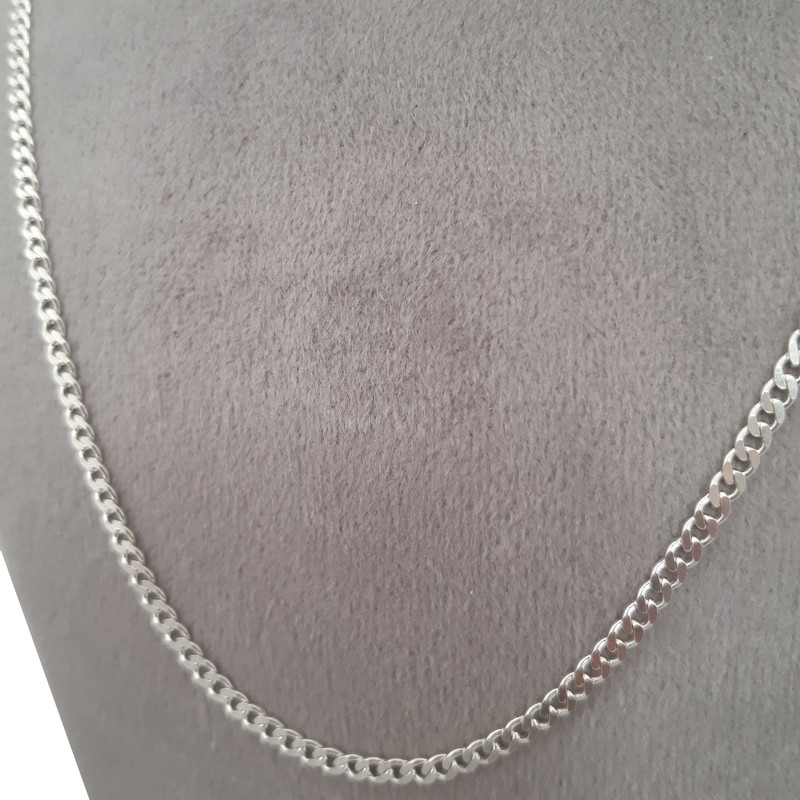 زنجیر نقره مردانه کد krt8.77