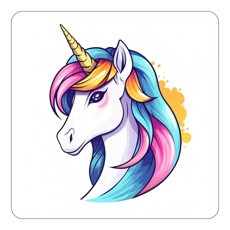 مگنت کاکتی طرح اسب تک شاخ و یونیکورن مدل mp29675