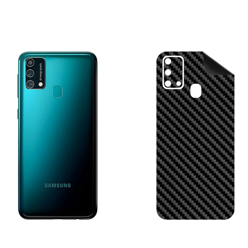 برچسب پوششی بستور مدل BT-Fiber طرح فیبر کربن مناسب برای گوشی موبایل سامسونگ Galaxy F41