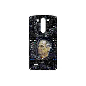 MAHOOT 2 Collage of Steve Jobs Cover Sticker for LG G3 Beat