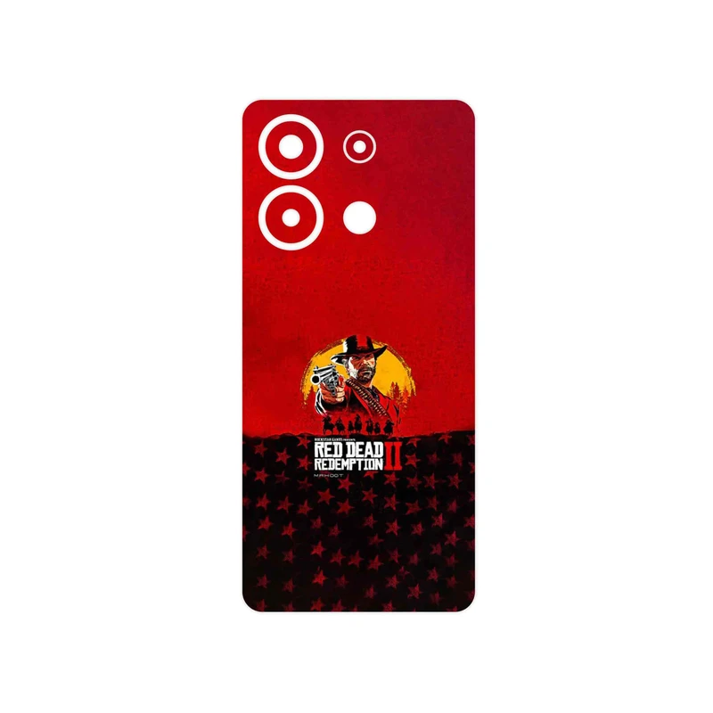برچسب پوششی ماهوت مدل Red_Dead_Redemption_Game مناسب برای گوشی موبایل شیائومی Redmi Note 13 4G