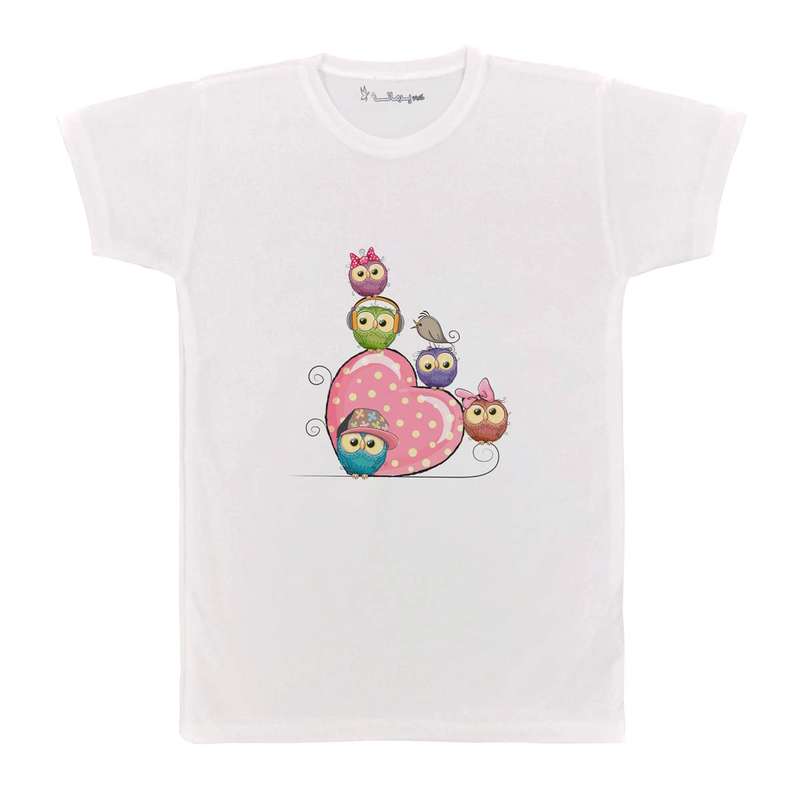 تی شرت بچگانه پرمانه طرح cute کد pmt.2282