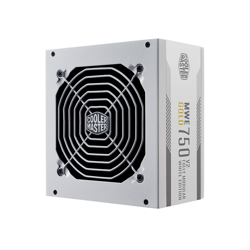 منبع تغذیه کامپیوتر کولر مستر مدل GOLD V2 750 White