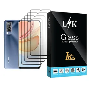 LKG LK Glass4 Ceramics Screen Protector For  Y33 Pack Of 4