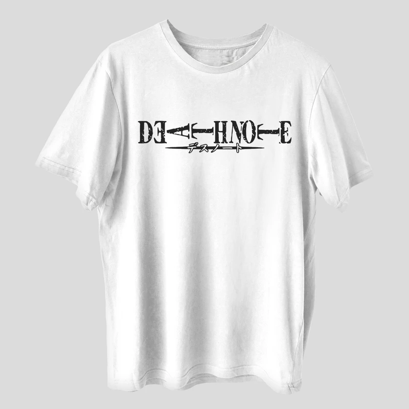 تی شرت آستین کوتاه مردانه مدل انیمه ای دث نوت کد anm348