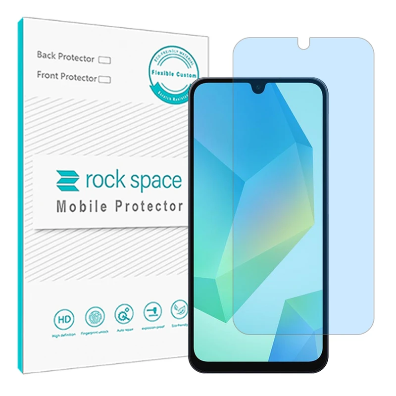 محافظ صفحه نمایش آنتی بلو راک اسپیس مدل Resistant‌ مناسب برای گوشی موبایل سامسونگ Galaxy A16