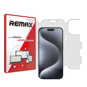 Remax HyGEL model transparent screen protector suitable for Apple iPhone 15 Pro