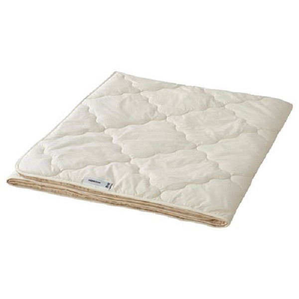 لحاف ایکیا مدل چهارفصل الیاف طبیعی RADHUSVIN تک نفره سایز 150x200 سانتی متر