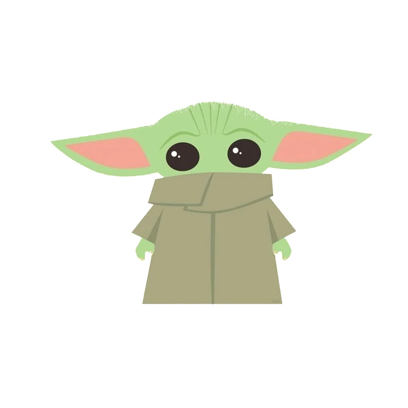 استیکر لپ تاپ و موبایل مدل سریال طرح بچه یودا جنگ ستارگان baby yoda Star wars کد 4947