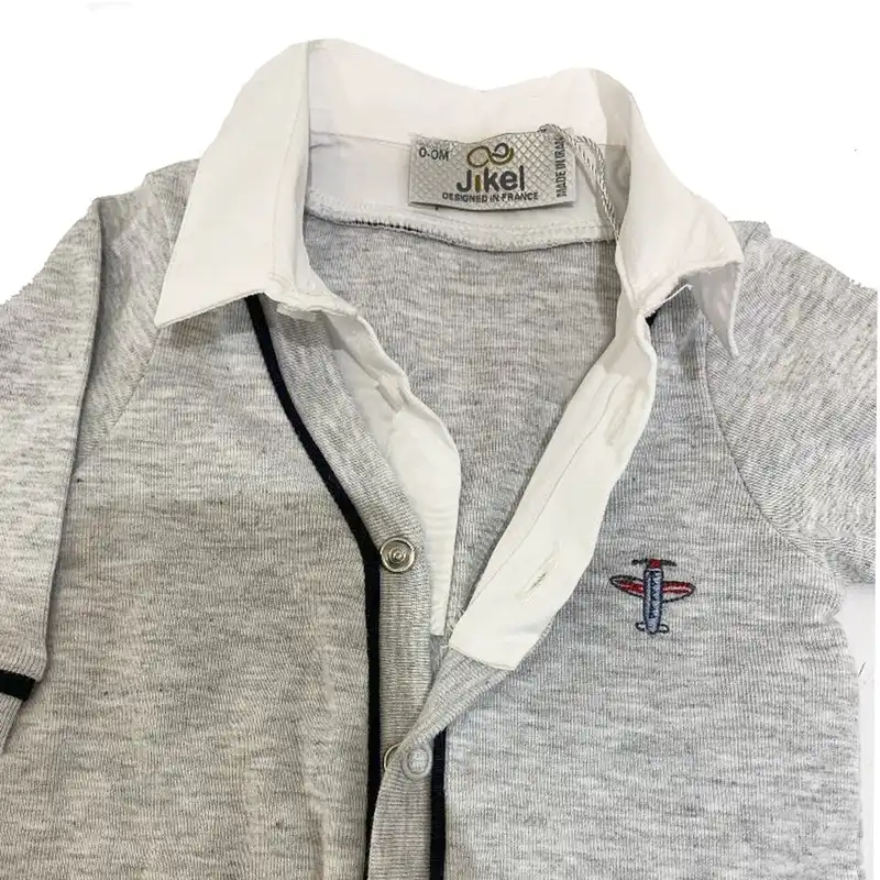 ست سرهمی و کلاه نوزادی جیکل مدل JK918201-91