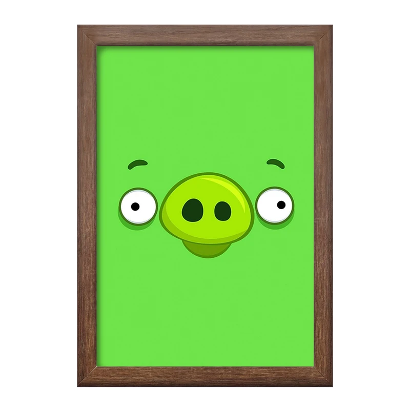 تابلو خندالو طرح لئونارد پرندگان خشمگین Angry Birds  کد 13853