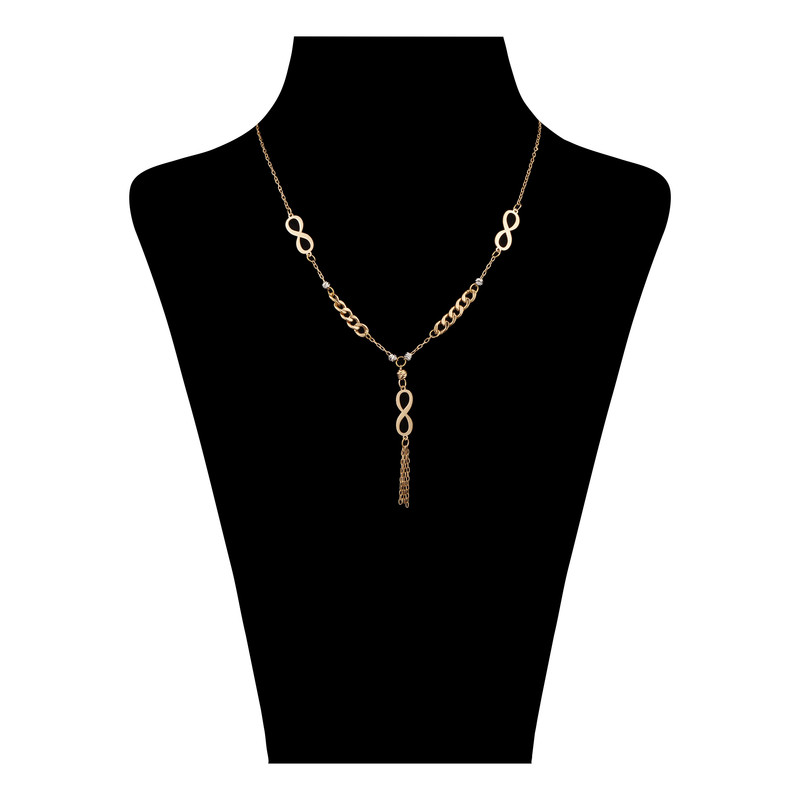 گردنبند طلا 18 عیار زنانه مایا ماهک مدل MM2101