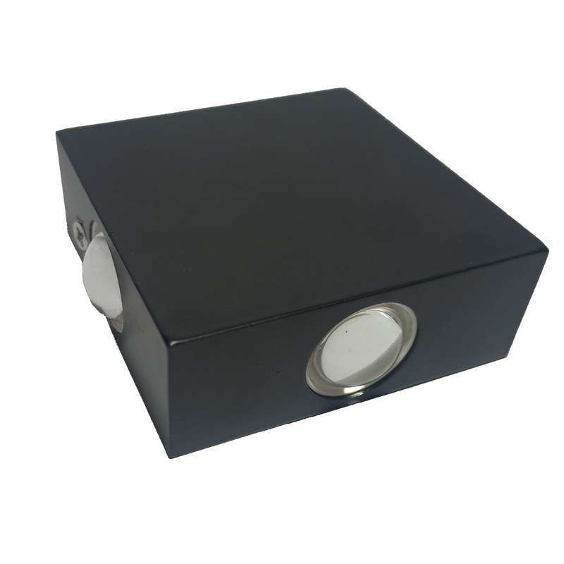 چراغ دکوراتیو روشنایی آیدین مدل مربع  3 طرفه کد B155B 