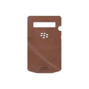 MAHOOT Matte-Natural-Leather Cover Sticker for BlackBerry Porsche Design P9981