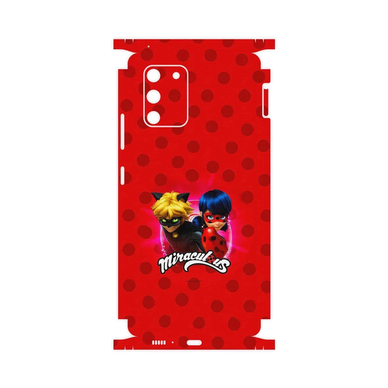 برچسب پوششی ماهوت مدل Ladybug and Cat Noir-FullSkin مناسب برای گوشی موبایل سامسونگ Galaxy S10 Lite