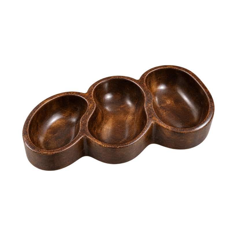 اردوخوری مدل سه قلو طرح چوب