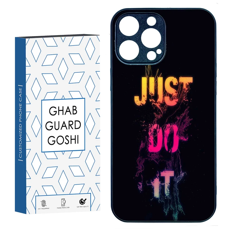 کاور قاب گارد گوشی طرح just do it کد TPU-106 مناسب برای گوشی موبایل اپل IPHONE 15 PRO MAX