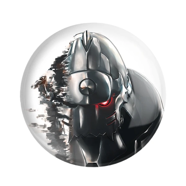 مگنت خندالو طرح آلفونس الریک انیمه کیمیاگر تمام فلزی Fullmetal Alchemist کد 12676