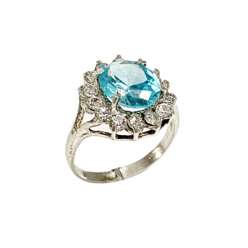 انگشتر نقره زنانه مدل 153