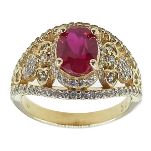 انگشتر زنانه سلین کالا مدل یاقوت ce-As218