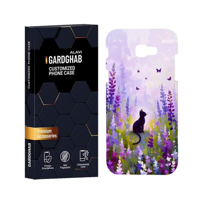 کاور گارد قاب علوی مدل هنری مناسب برای گوشی موبایل سامسونگ Galaxy A720 / A7 2017