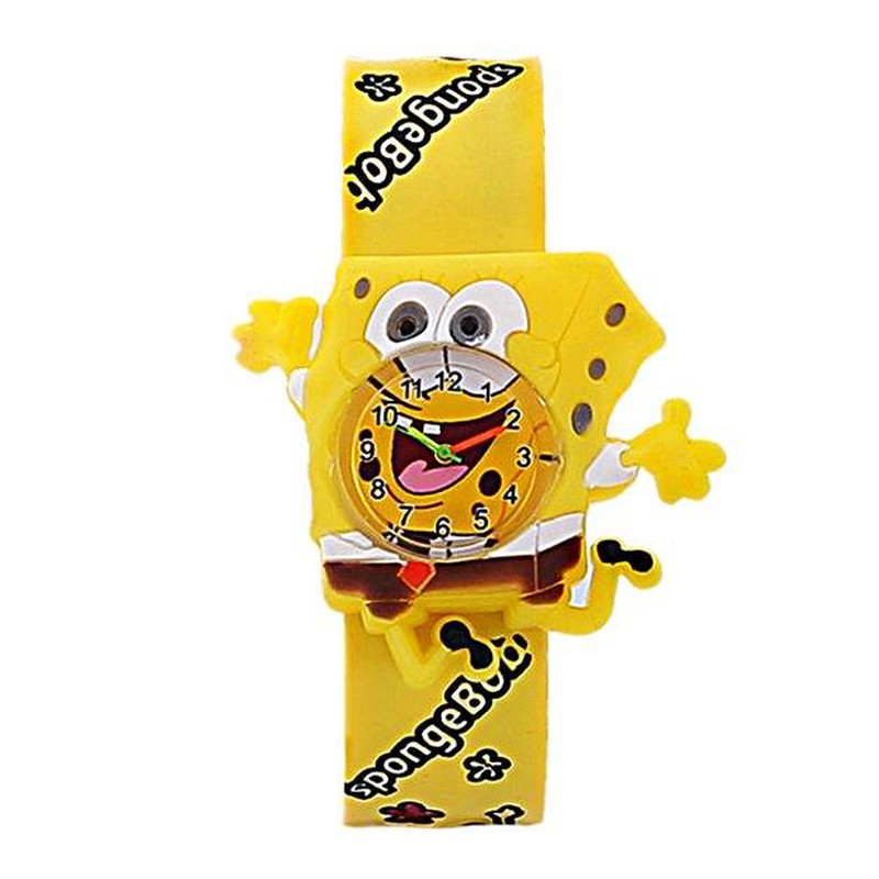 ساعت مچی عقربه ای پسرانه طرح باب اسفنجی کد YELO ساعت مچی عقربه ای پسرانه طرح باب اسفنجی کد YELO