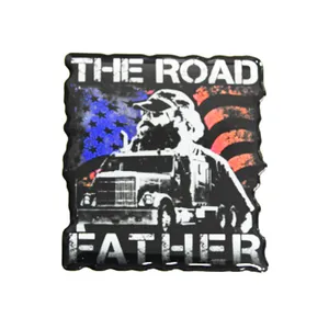 برچسب خودرو طرح THE ROAD کد 6601