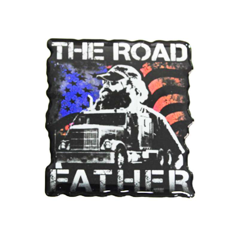برچسب خودرو طرح THE ROAD کد 6601