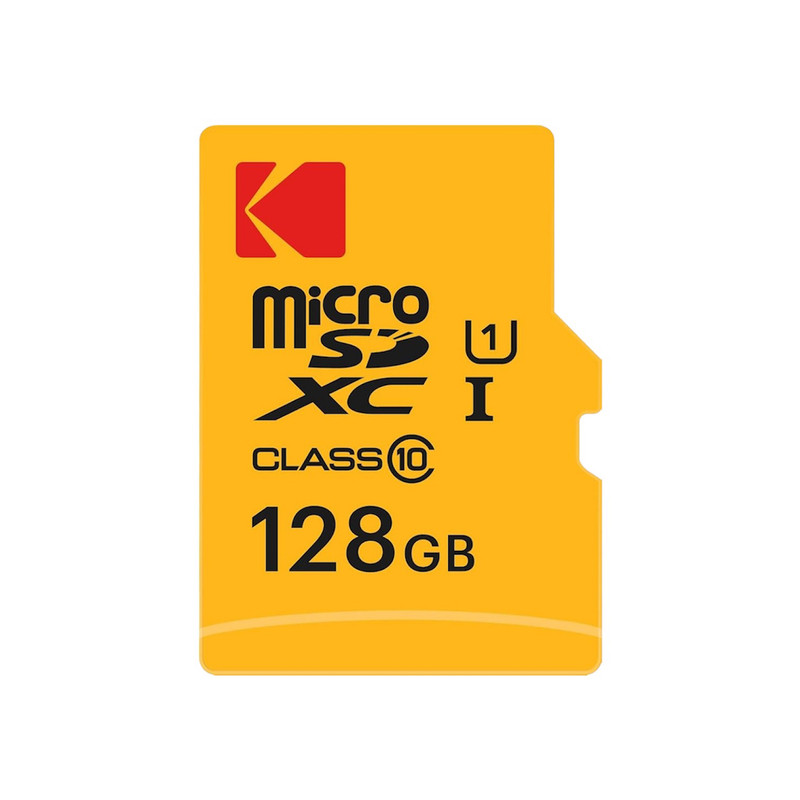 کارت حافظه microSDXC کداک مدل Premium Performance کلاس A1 استاندارد UHS-I U1 سرعت 90MBps ظرفیت 128 گیگابایت