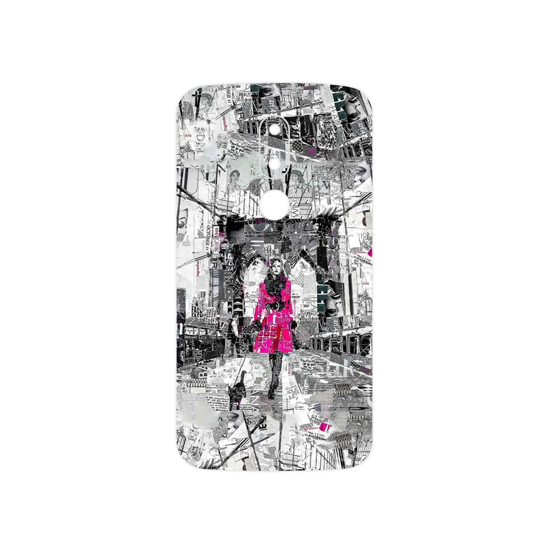 برچسب پوششی ماهوت مدل Collage of Catwalk Bridge مناسب برای گوشی موبایل موتورولا Moto M