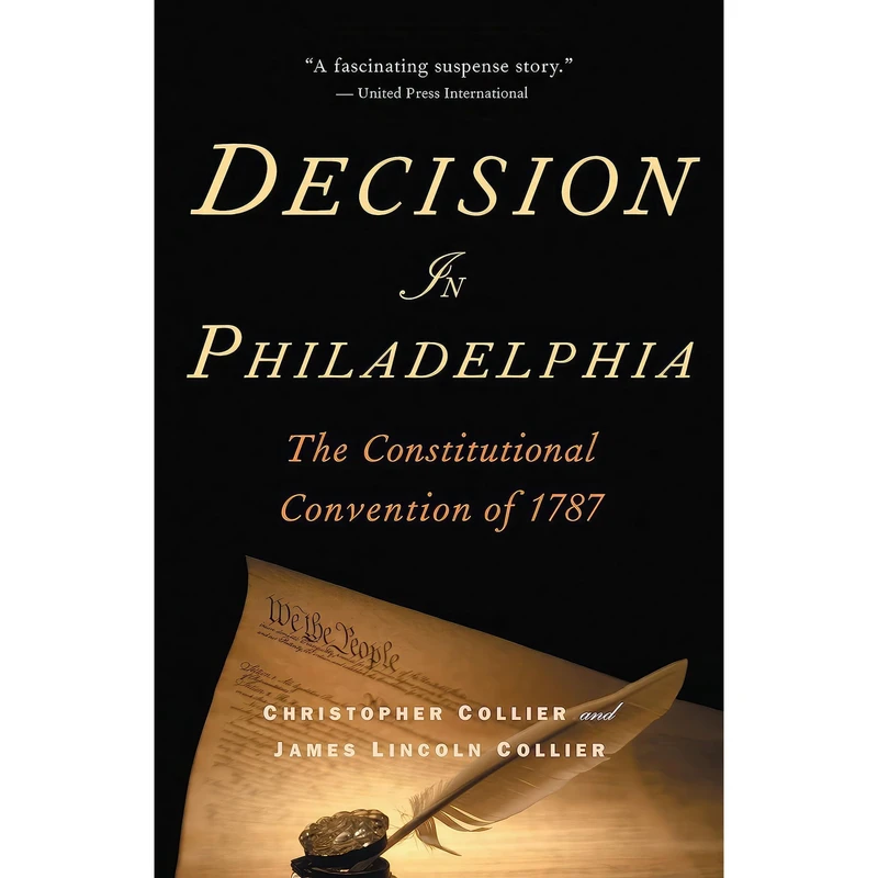 کتاب Decision in Philadelphia اثر James Lincoln Collier and Christopher Collier انتشارات Ballantine Books