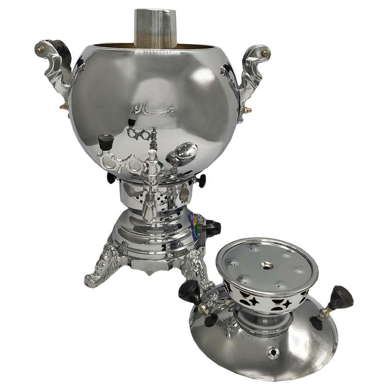 سماور گازی پژمان کد 20104 گنجایش 6 لیتر